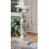 image:imageDesign Toscano Athena Corinthian Furniture Pedestal Column Plant Stand 16 Inches Wide 16 Inches Deep 33 Inches High Handcast Polyresin Antique Stone FinishAntique Stone Finish