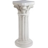 image:imageDesign Toscano Athena Corinthian Furniture Pedestal Column Plant Stand 16 Inches Wide 16 Inches Deep 33 Inches High Handcast Polyresin Antique Stone FinishAntique Stone Finish