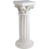 image:imageDesign Toscano Athena Corinthian Furniture Pedestal Column Plant Stand 16 Inches Wide 16 Inches Deep 33 Inches High Handcast Polyresin Antique Stone FinishAntique Stone Finish