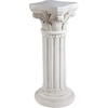 image:imageDesign Toscano Athena Corinthian Furniture Pedestal Column Plant Stand 16 Inches Wide 16 Inches Deep 33 Inches High Handcast Polyresin Antique Stone FinishAntique Stone Finish