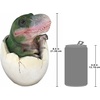 image:imageDesign Toscano Baby Brachiosaurus Dino Egg StatueBaby Tyrannosaurus Rex Dino