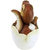 image:imageDesign Toscano Baby Raptor Dino Egg Statue