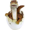 image:imageDesign Toscano Baby Raptor Dino Egg Statue