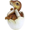 image:imageDesign Toscano Baby Raptor Dino Egg Statue