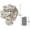 image:imageDesign Toscano Bacchus God of Wine Greenman Wall Sculpture LargeMedium  12 Inch
