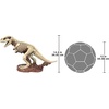 image:imageDesign Toscano Bad to the Bone Jurassic TRex Skeleton Dinosaur Statue 21 Inch Resin Full Color FinishTRex