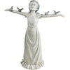 image:imageDesign Toscano Basking in Glory Little Girl with Birds Outdoor Garden Statue Large 29 inches tall Cast Stone Resin Two Tone Stone FinishHandcast Polyresin  Two Tone Stone Finish