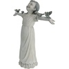 image:imageDesign Toscano Basking in Glory Little Girl with Birds Outdoor Garden Statue Large 29 inches tall Cast Stone Resin Two Tone Stone FinishHandcast Polyresin  Two Tone Stone Finish