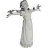 image:imageDesign Toscano Basking in Glory Little Girl with Birds Outdoor Garden Statue Large 29 inches tall Cast Stone Resin Two Tone Stone FinishHandcast Polyresin  Two Tone Stone Finish