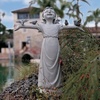 image:imageDesign Toscano Basking in Glory Little Girl with Birds Outdoor Garden Statue Large 29 inches tall Cast Stone Resin Two Tone Stone FinishHandcast Polyresin  Two Tone Stone Finish