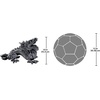 image:imageDesign Toscano Benevolent Dragon Asian Garden Statue 27 Inch Resin Gray Stone FinishAsian Dragon