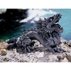 image:imageDesign Toscano Benevolent Dragon Asian Garden Statue 27 Inch Resin Gray Stone FinishAsian Dragon