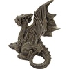 image:imageDesign Toscano Benevolent Dragon Asian Garden Statue 27 Inch Resin Gray Stone FinishDesmond the Dragon