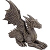 image:imageDesign Toscano Benevolent Dragon Asian Garden Statue 27 Inch Resin Gray Stone FinishDesmond the Dragon