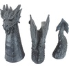 image:imageDesign Toscano Benevolent Dragon Asian Garden Statue 27 Inch Resin Gray Stone FinishDragon of Falkenberg
