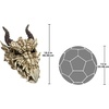 image:imageDesign Toscano Benevolent Dragon Asian Garden Statue 27 Inch Resin Gray Stone FinishMoors Dragon