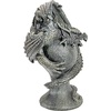 image:imageDesign Toscano Benevolent Dragon Asian Garden Statue 27 Inch Resin Gray Stone FinishMystic Dragon