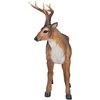 image:imageDesign Toscano Big Rack Deer Buck IndoorOutdoor Garden Decoy Animal Statue 28 Inch Long 24 Inch Tall Cast Stone Resin Brown Finish