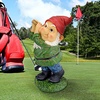 image:imageDesign Toscano Bigey Burt Funny Golfing Garden Gnome Statue 12 inch Polyresin Full ColorBogey Burt