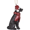 image:imageDesign Toscano Black Labrador Retriever Holiday Dog Christmas Tree OrnamentBlack Lab