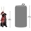 image:imageDesign Toscano Black Labrador Retriever Holiday Dog Christmas Tree OrnamentBlack Lab