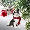 image:imageDesign Toscano Black Labrador Retriever Holiday Dog Christmas Tree OrnamentBorder Collie