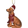 image:imageDesign Toscano Black Labrador Retriever Holiday Dog Christmas Tree OrnamentDachshund