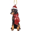 image:imageDesign Toscano Black Labrador Retriever Holiday Dog Christmas Tree OrnamentDoberman