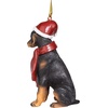 image:imageDesign Toscano Black Labrador Retriever Holiday Dog Christmas Tree OrnamentDoberman