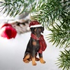 image:imageDesign Toscano Black Labrador Retriever Holiday Dog Christmas Tree OrnamentDoberman