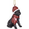 image:imageDesign Toscano Black Labrador Retriever Holiday Dog Christmas Tree OrnamentFrench Bulldog