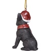 image:imageDesign Toscano Black Labrador Retriever Holiday Dog Christmas Tree OrnamentFrench Bulldog