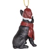 image:imageDesign Toscano Black Labrador Retriever Holiday Dog Christmas Tree OrnamentFrench Bulldog