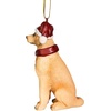 image:imageDesign Toscano Black Labrador Retriever Holiday Dog Christmas Tree OrnamentGolden Retriever