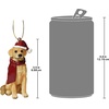 image:imageDesign Toscano Black Labrador Retriever Holiday Dog Christmas Tree OrnamentGolden Retriever