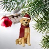 image:imageDesign Toscano Black Labrador Retriever Holiday Dog Christmas Tree OrnamentGolden Retriever