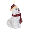 image:imageDesign Toscano Black Labrador Retriever Holiday Dog Christmas Tree OrnamentMaltese