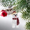 image:imageDesign Toscano Black Labrador Retriever Holiday Dog Christmas Tree OrnamentMaltese