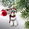 image:imageDesign Toscano Black Labrador Retriever Holiday Dog Christmas Tree OrnamentMini Schnauzer