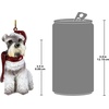 image:imageDesign Toscano Black Labrador Retriever Holiday Dog Christmas Tree OrnamentMini Schnauzer