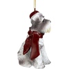 image:imageDesign Toscano Black Labrador Retriever Holiday Dog Christmas Tree OrnamentMini Schnauzer