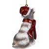 image:imageDesign Toscano Black Labrador Retriever Holiday Dog Christmas Tree OrnamentMini Schnauzer