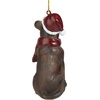 image:imageDesign Toscano Black Labrador Retriever Holiday Dog Christmas Tree OrnamentPitbull