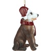 image:imageDesign Toscano Black Labrador Retriever Holiday Dog Christmas Tree OrnamentPitbull