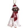 image:imageDesign Toscano Black Labrador Retriever Holiday Dog Christmas Tree OrnamentPointer