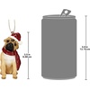 image:imageDesign Toscano Black Labrador Retriever Holiday Dog Christmas Tree OrnamentPug