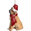 image:imageDesign Toscano Black Labrador Retriever Holiday Dog Christmas Tree OrnamentPug