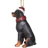 image:imageDesign Toscano Black Labrador Retriever Holiday Dog Christmas Tree OrnamentRottweiler