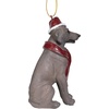 image:imageDesign Toscano Black Labrador Retriever Holiday Dog Christmas Tree OrnamentWeimaraner