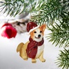 image:imageDesign Toscano Black Labrador Retriever Holiday Dog Christmas Tree OrnamentWelsh Corgi